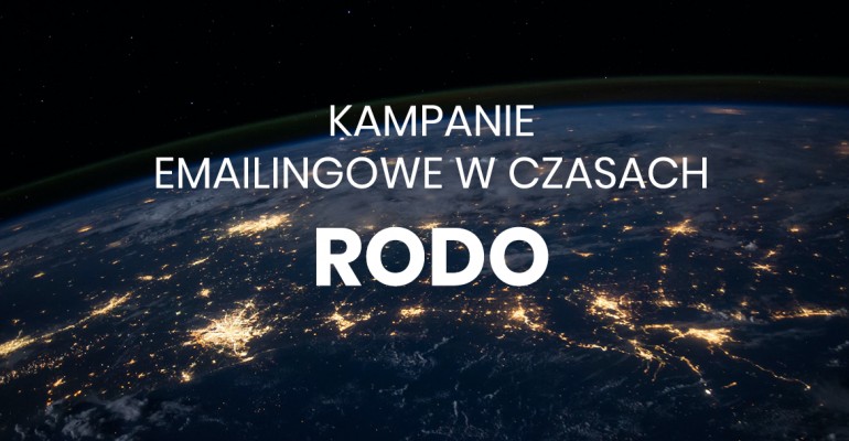 Kampanie emailingowe w czasach RODO